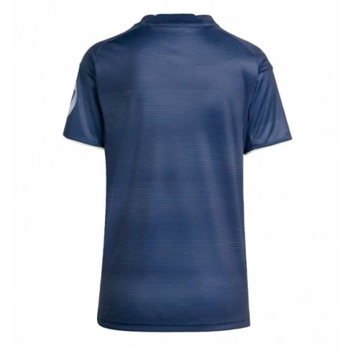 Echipament fotbal Real Madrid Tricou Deplasare 2025-26 pentru femei maneca scurta Echipament fotbal Real Madrid Tricou Deplasare 2025-26 pentru femei maneca scurta